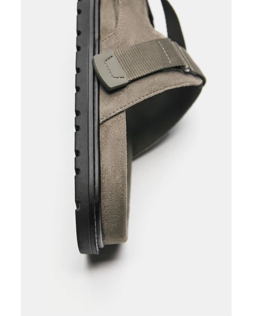 Sandales Techniques Pull&Bear pour homme en coloris Blue