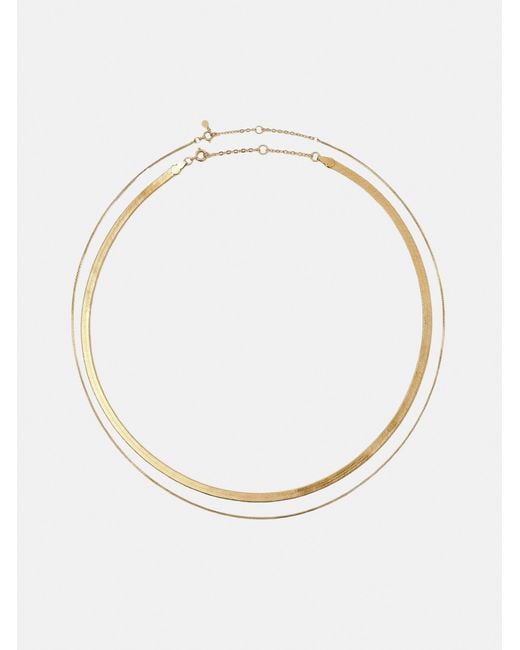 Pull&Bear White 2-Pack Of Basic Chains