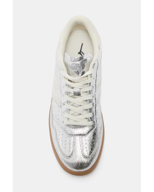 Pull&Bear Blue Retro Metallic Trainers