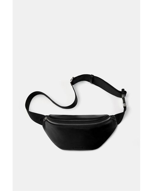 Pull&Bear White Urban Fanny Pack for men