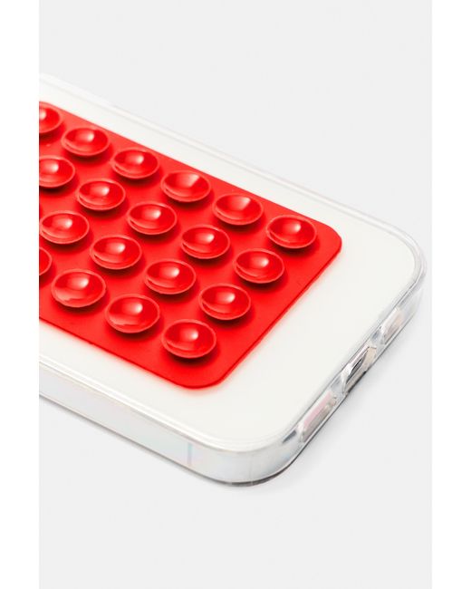 Cover Iphone A Ventosa di Pull&Bear in Red