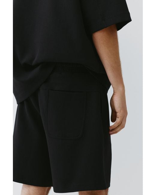 Bermuda Jogger di Pull&Bear in Black da Uomo