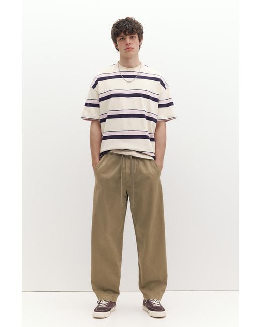 Pull&Bear Green Baggy Jogger Pants for men
