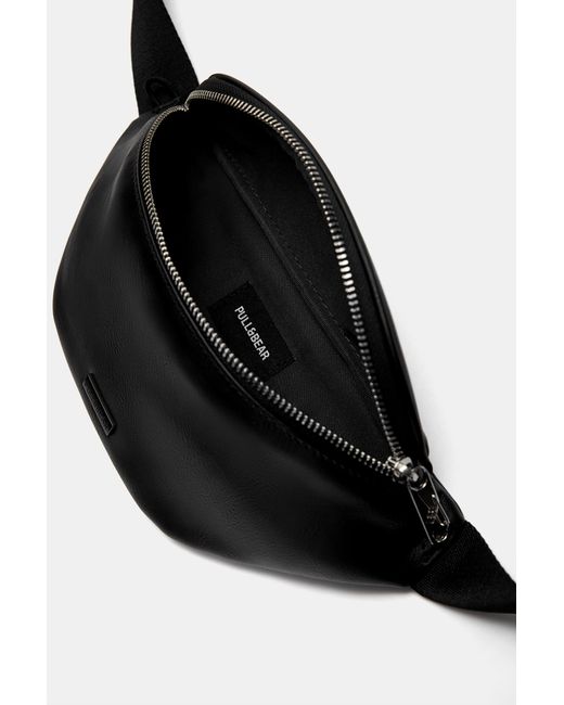 Pull&Bear White Urban Fanny Pack for men