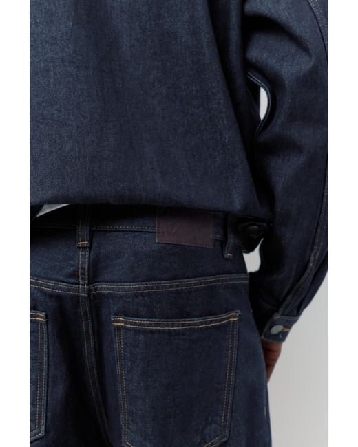 Pull&Bear Blue Baggy Jeans for men