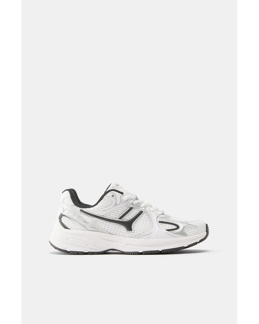 Pull&Bear White Multi-Piece Trainers
