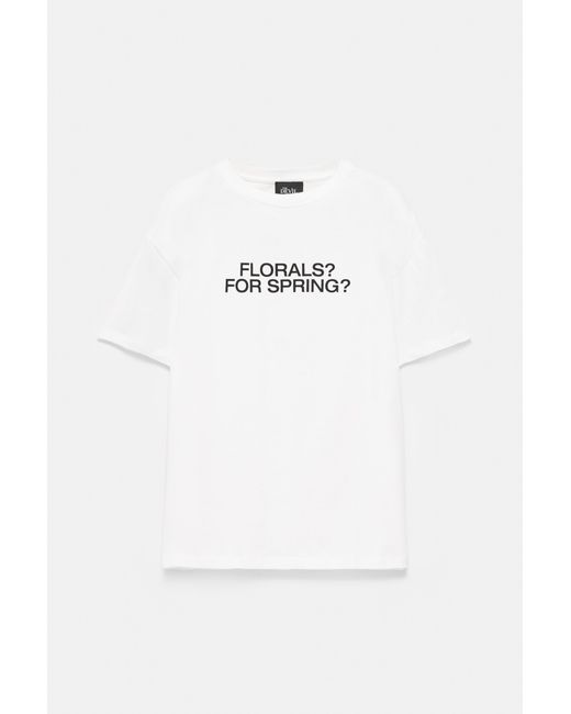 Pull&Bear White The Devil Wears Prada T-Shirt
