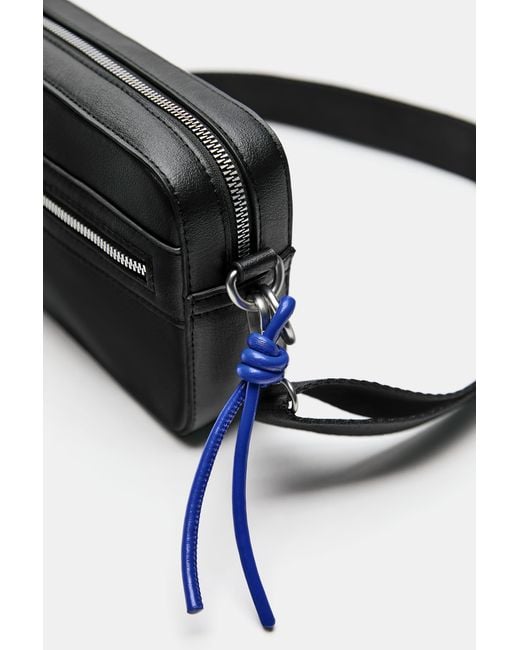 Borsa A Tracolla Con Decorazione di Pull&Bear in White da Uomo
