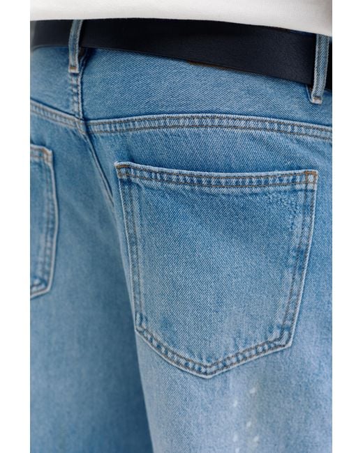 Jean Slim Bootcut Déchiré Pull&Bear pour homme en coloris Blue