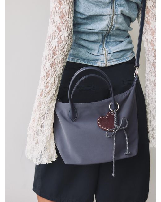 Mini Borsa Shopper di Pull&Bear in Blue