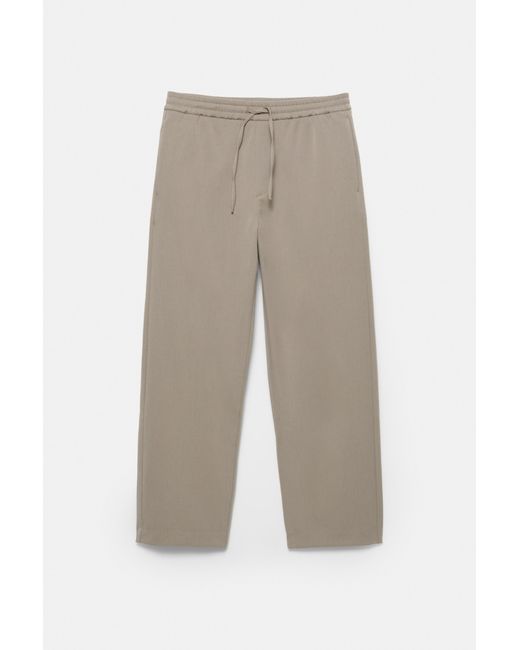 Pull&Bear Tailoring Joggingbroek in het Black voor heren