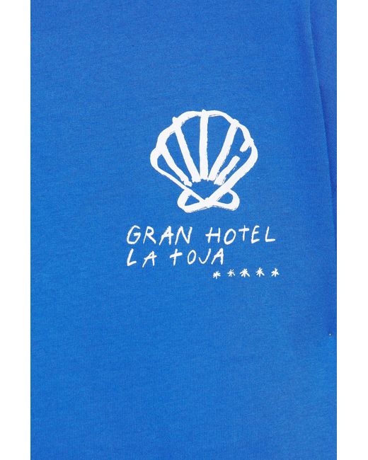 Pull&Bear Blue La Toja Shell T-Shirt