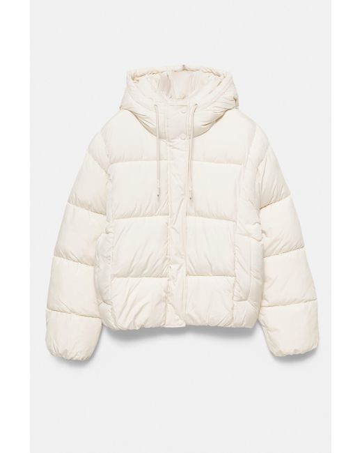 Doudoune À Capuche Pull&Bear en coloris White