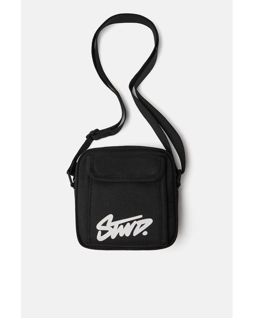 Pull&Bear Stwd-Umhängetasche in Black für Herren