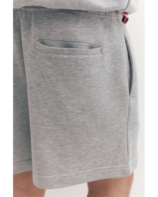 Pull&Bear Stwd Joggingbermuda in het Gray voor heren