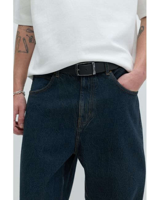 Pull&Bear Kunstledergürtel in Black für Herren