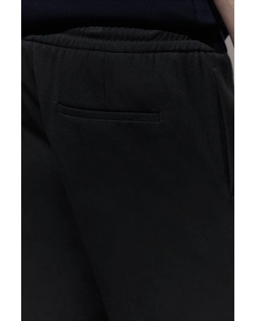 Pull&Bear Black Tailored Fit Joggers for men