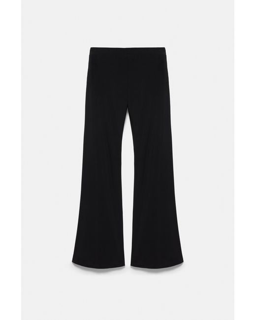 Pull&Bear Black Flared Trousers