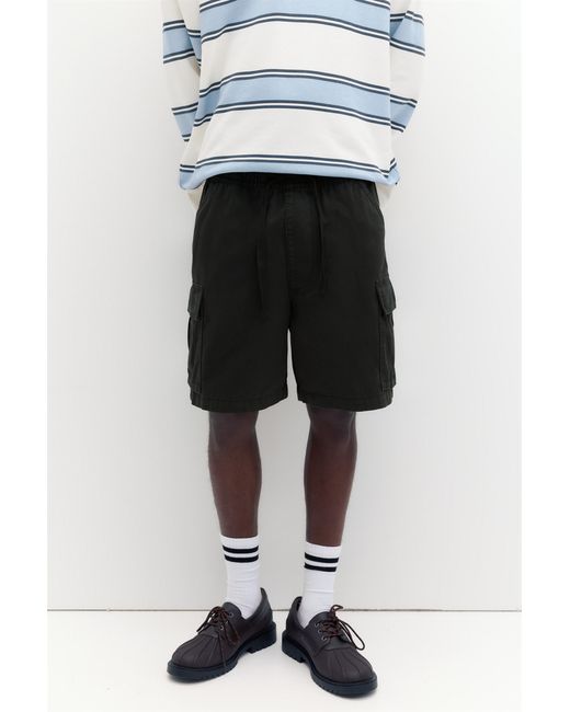 Pull&Bear Cargobermuda in het Black voor heren