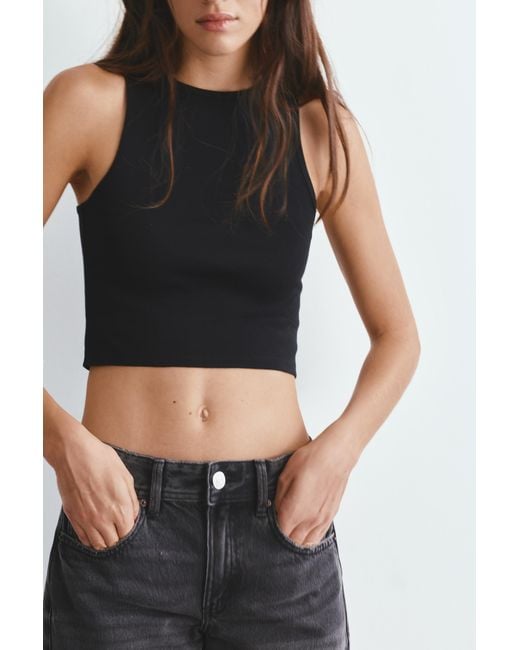 Pull&Bear Black Tank Top