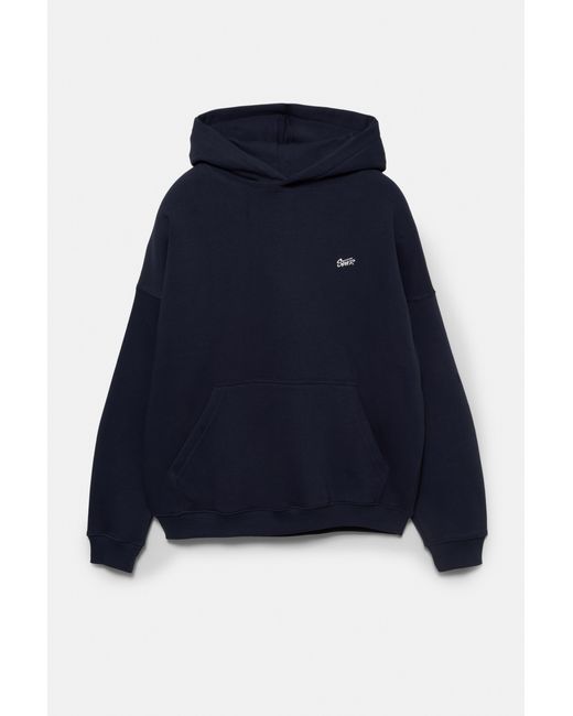 Pull&Bear Stwd Kapuzenpullover in Blue für Herren