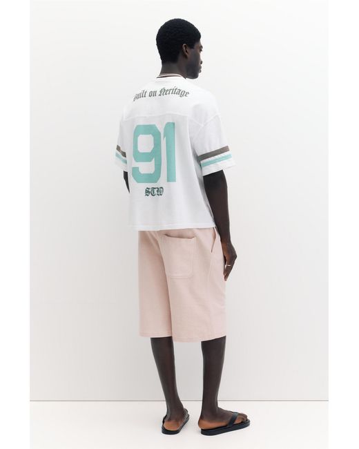 Pull&Bear Multicolor Stwd Striped T-Shirt for men