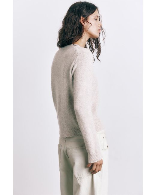 Pull&Bear Natural Soft Regular-Fit-Pullover