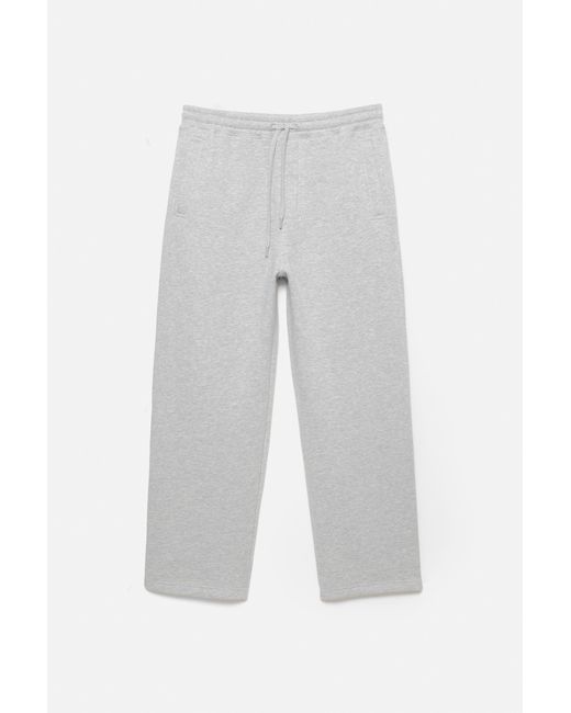 Pull&Bear Basic Baggy Joggingbroek in het Gray voor heren