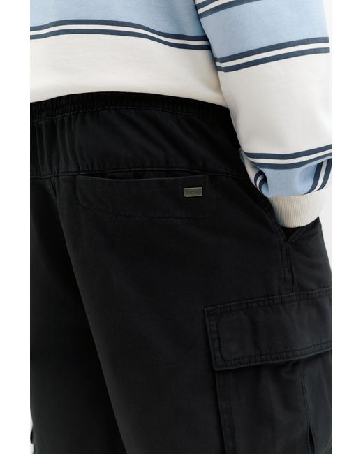 Pull&Bear Cargobermuda in het Black voor heren