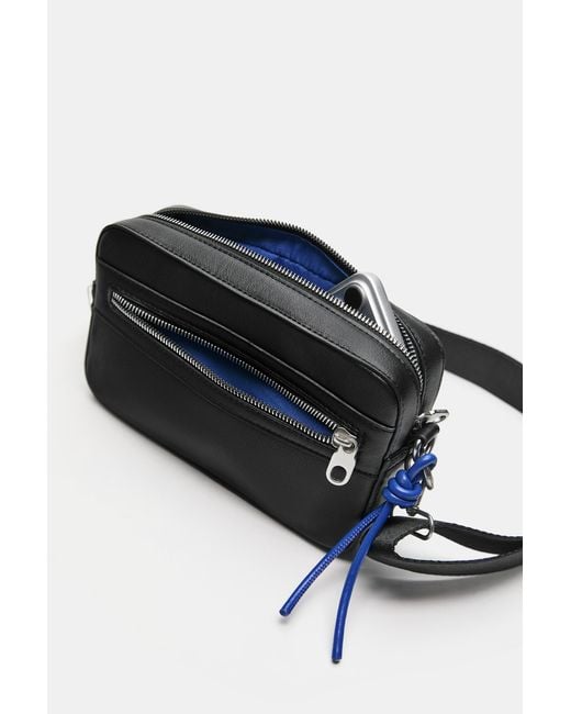 Borsa A Tracolla Con Decorazione di Pull&Bear in White da Uomo