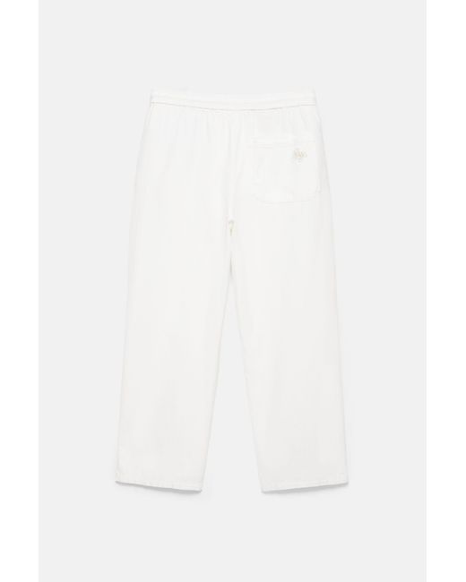 Jeans Jogger di Pull&Bear in White da Uomo