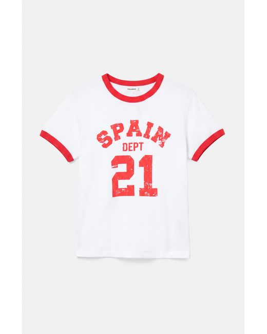 Pull&Bear Green Spain 21 Graphic T-Shirt