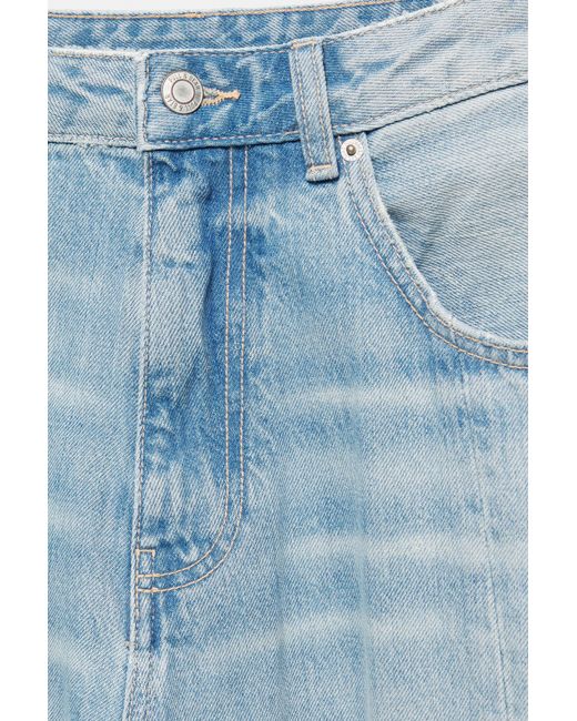 Jean Barrel Coutures Pull&Bear pour homme en coloris Blue
