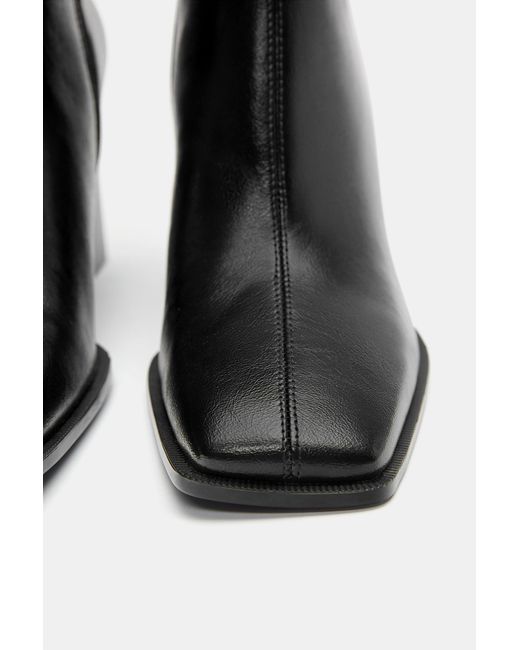 Pull&Bear Black Absatzstiefeletten