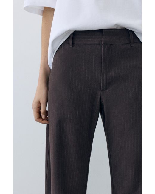 Pull&Bear Nette Broek in het Brown