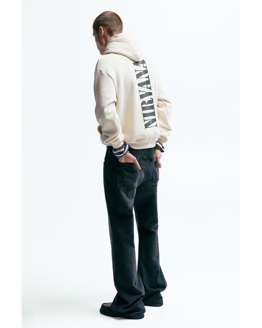 Pull&Bear Nirvana Capuchonsweater in het Gray voor heren