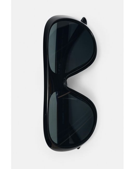 Pull&Bear Blue Resin Aviator Sunglasses