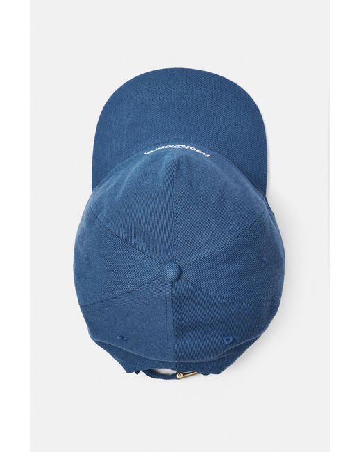 Pull&Bear Blue Stwd Embroidered Cap for men