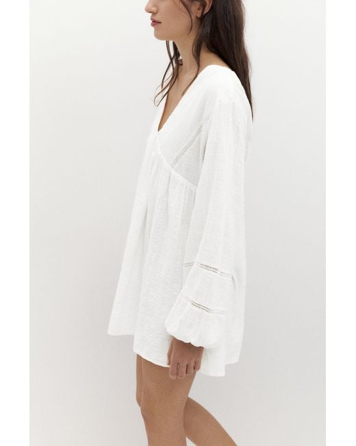 Pull&Bear Blue Short Dress