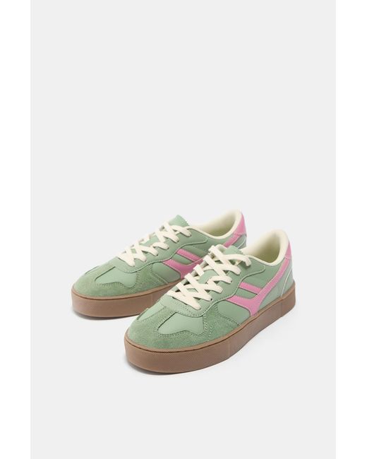 Pull&Bear White Block-Sneaker