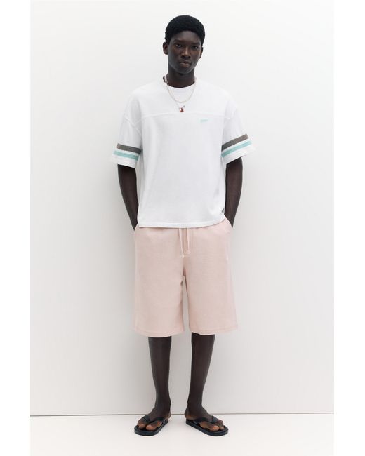 Pull&Bear Multicolor Stwd Striped T-Shirt for men