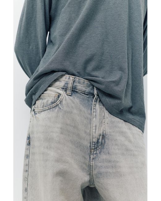 Pull&Bear Multicolor Baggy Jeans for men