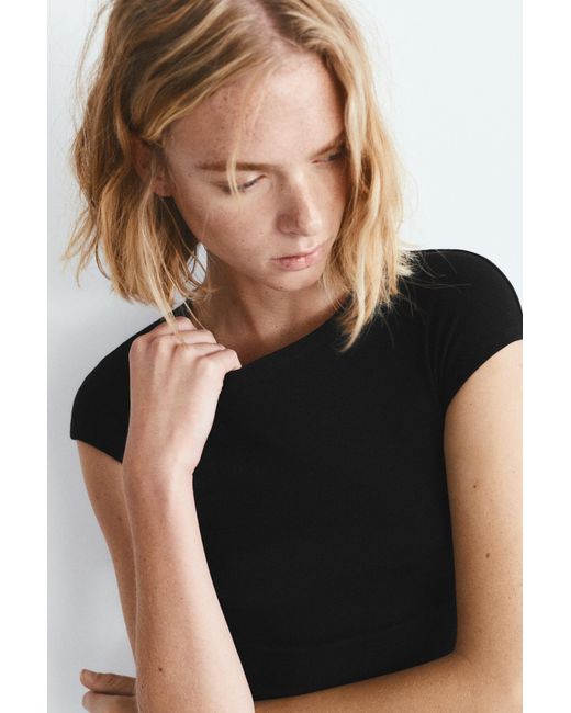 Pull&Bear Multicolor Fitted Short Sleeve T-Shirt
