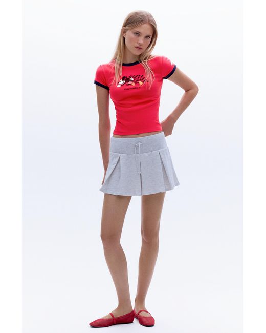 Pull&Bear Red Disney X F1 T-Shirt