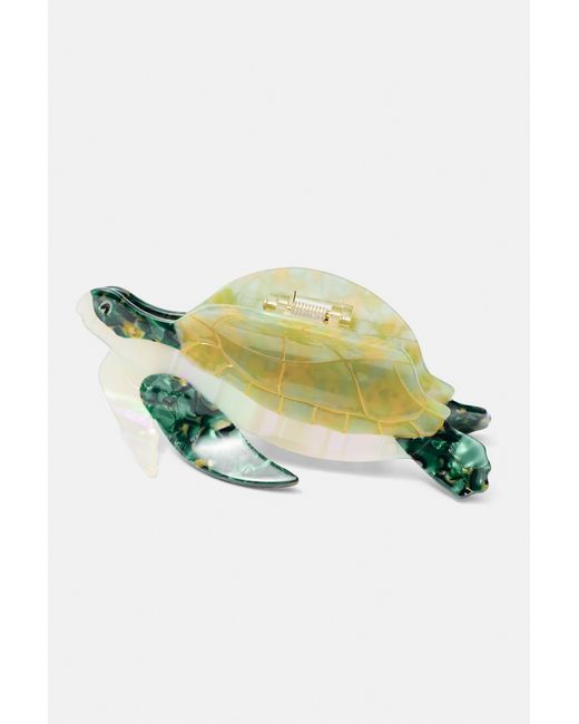 Pull&Bear Green Pleasures X Stwd Tortoise Hair Clip