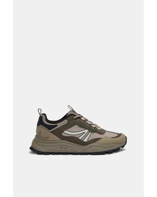 Pull&Bear Brown Multi-Piece Trainers for men