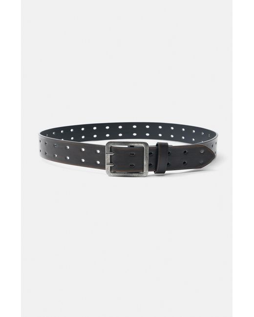 Pull&Bear Kunstledergürtel in Black für Herren