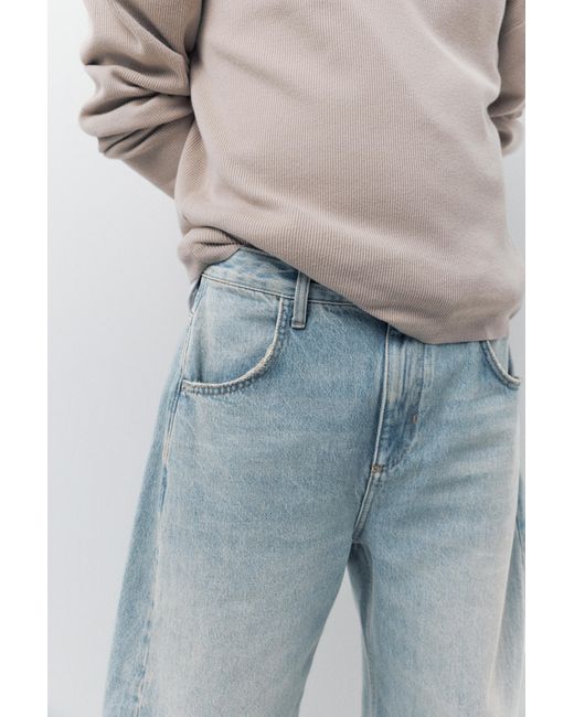 Pull&Bear Multicolor Jeans With Seams for men