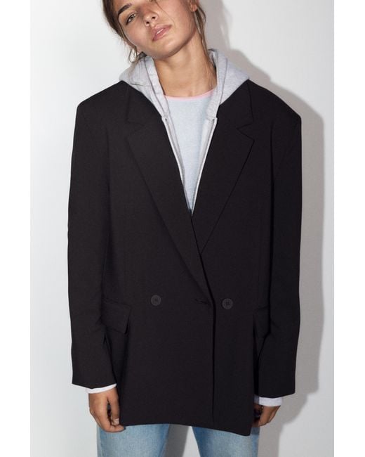 Blazer Croisé Pull&Bear en coloris Blue