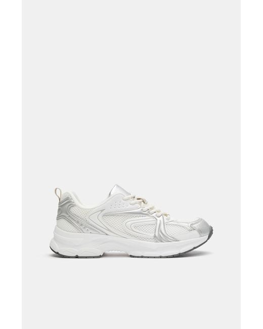 Pull&Bear Black Multi-Piece Trainers